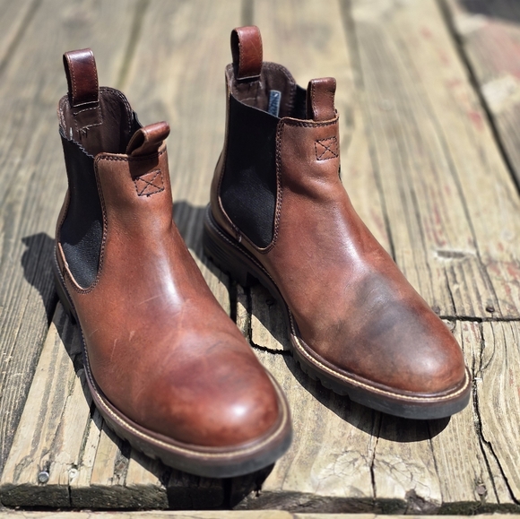 Cole Haan Other - Cole Haan Brown Leather Chelsea Style Boots, Mens 10